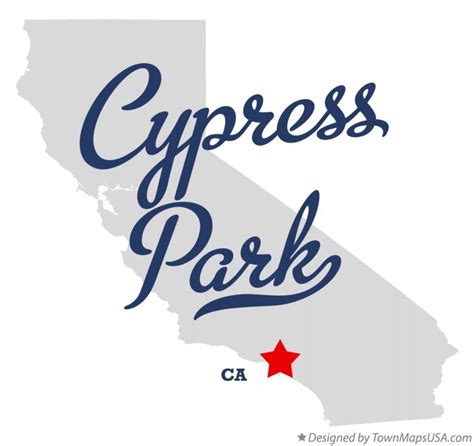 Map of Cypress Park, CA, California