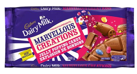 Cadbury Dairy Milk Marvellous Creations Jelly Popping Candy Chocolate ...