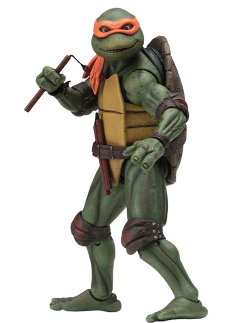 Teenage Mutant Ninja Turtles (1990) - Michelangelo 7" Scale Action ...