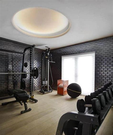 40 Personal Home Gym Design Ideas For Men - Workout Rooms