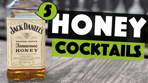 5 EASY Jack Daniels Honey Whiskey Cocktails | Easy Cocktails to make at ...