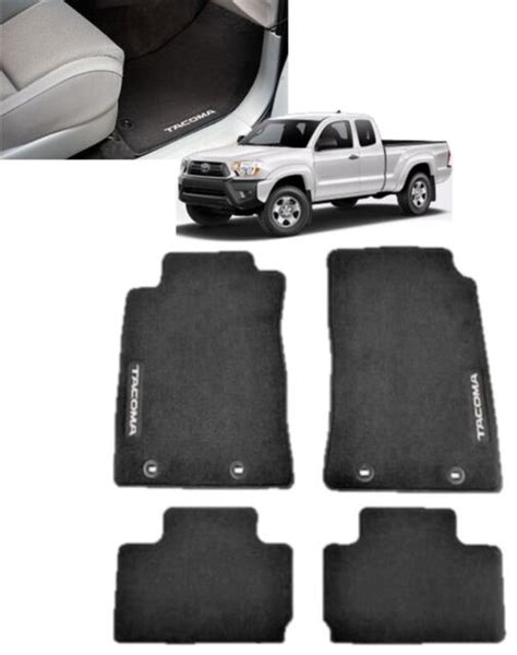 2012-2015 Tacoma Carpet Floor Mats (ACCESS CAB) Genuine Toyota PT206-35121-15 | eBay