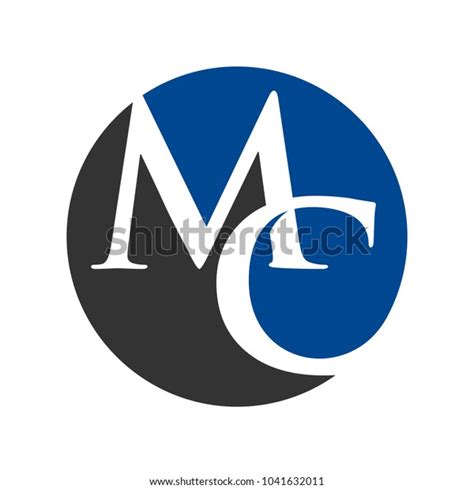 Letter M C Vector Logo Stock Vector (Royalty Free) 1041632011 ...