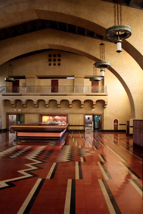 Union Station-Los Angeles | Union station, Art deco interior, Deco