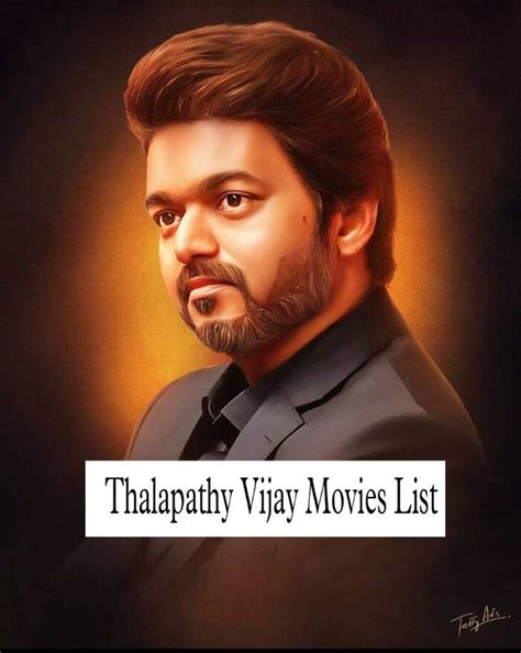 Vijay Thalapathy Movies List from 1984 to August 2023-24-25