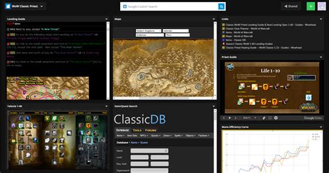 My WoW Classic priest leveling dashboard, ready for release : r/classicwow