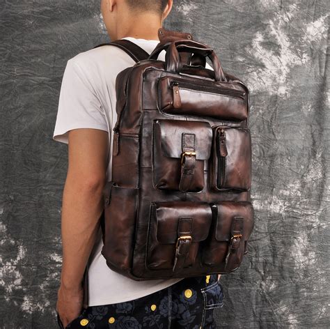 New Hot Best Seller Men Original Leather Fashion Travel University ...