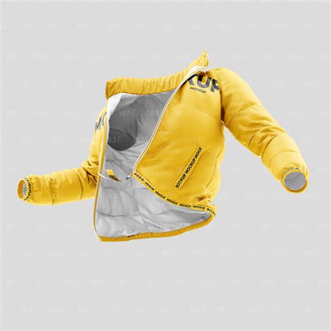 Puffer Jacket MOCKUP :: Behance