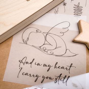 Angel Baby Scan Keepsake Box By New Line Gift