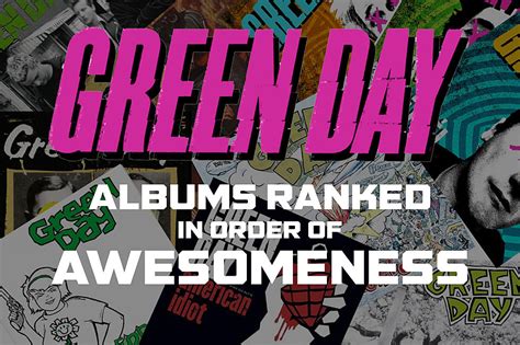 Green Day Albums Ranked - Lorie Raynell