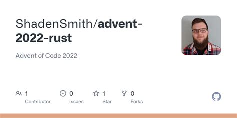 GitHub - ShadenSmith/advent-2022-rust: Advent of Code 2022