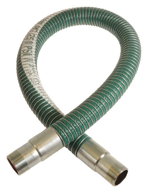 NOVAFLEX, 1 1/2 in Hose Inside Dia., Green, Chemical Hose - 52EE91 ...