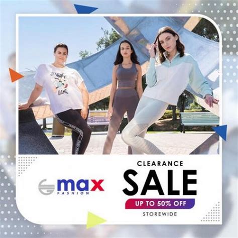 Now till 25 Jul 2021: Max Fashion Online Clearance Sale - EverydayOnSales.com