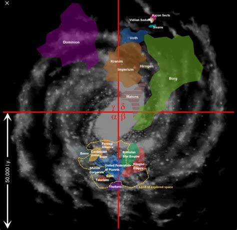 What are the relative sizes of the various political factions in Star Trek - Science Fiction ...