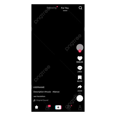 Tiktok Interface Design, Tiktok, Tiktok Music Party Border, Blue Red ...