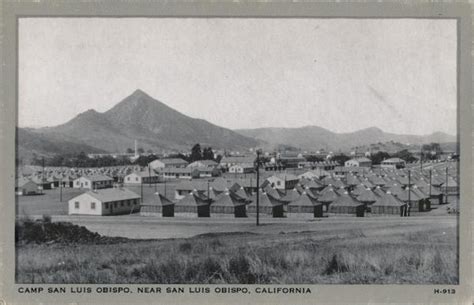 Camp San Luis Obispo California Postcard