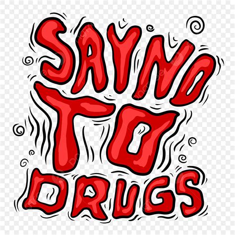 Say No To Drugs Cartoon