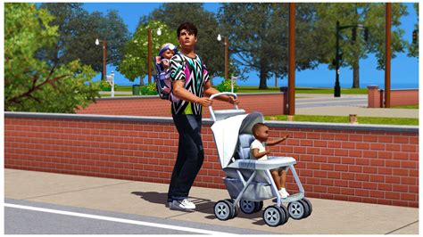 Mod The Sims - Functional Baby Carrier V2