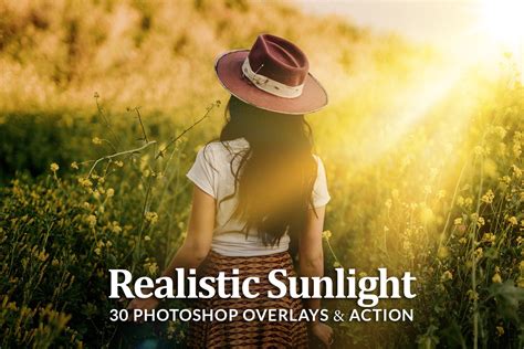 Realistic Sun Light Photoshop Overlays, Sunset Overlay, Sun Flare ...