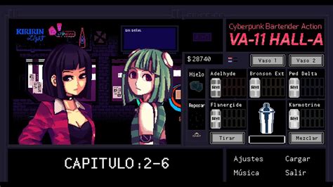 VA-11 HALL-A Gameplay En Español - Capitulo 2 - 6 (Comentado) - YouTube