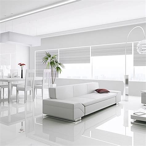 Kronotex Gloss White Laminate Tiles