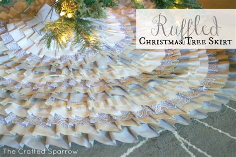 Ruffled Christmas Tree Skirt