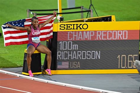 Sha'Carri Richardson Wins 100-Meter Gold at the World Championships ...