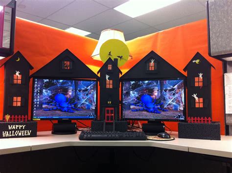 Are you having a Halloween cubicle decorating contest in your office? If so, h… | Office ...