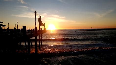 Beautiful sunset at Redondo Beach Pier in Los Angeles California - YouTube