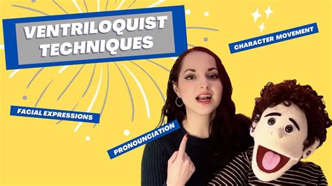 Ventriloquist Techniques for Beginners - YouTube