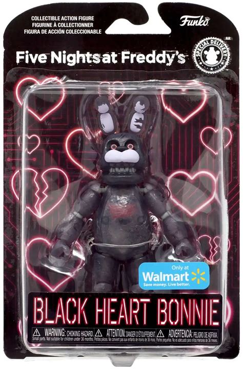 Funko Five Nights at Freddys Black Heart Bonnie Exclusive Action Figure - ToyWiz