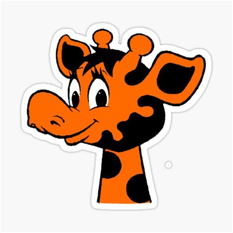 "geoffrey giraffe" Sticker for Sale by Artist43 | Redbubble