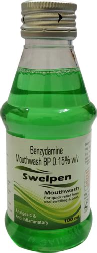 Benzydamine Hydrochloride Mouthwash at Best Price in Bharuch, Gujarat ...