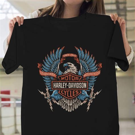 Legendary Harley Davidson Eagle T-Shirt Unisex S-5XL Motor | Etsy