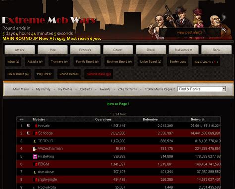 Extreme Mob Wars - Online MMORPG Role Playing Mafia Game