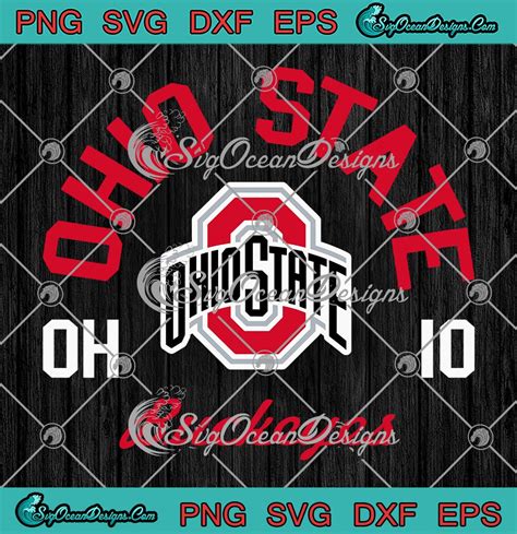 Ohio State Buckeyes Logo SVG PNG, Ohio State University SVG PNG EPS DXF ...