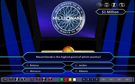 Who Wants To Be A Millionaire Powerpoint Template