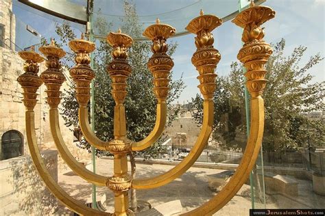 Recreation of the Menorah in the Temple | Ancient temples, Menorah, Old city