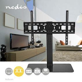 Fixed TV Desk Stand | 32-65 " | Maximum supported screen weight: 45 kg | Adjustable pre-fixed ...