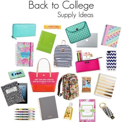 School Supplies: List Of School Supplies For College