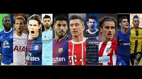 Top 10 Best Strikers in Football - YouTube