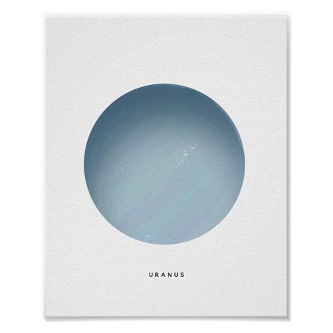 Painted Planet Uranus Art Print | Zazzle | Art prints, Planets art, Planets