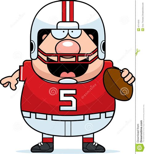 Cartoon Football Ball stock vector. Illustration of cartoon - 47714315