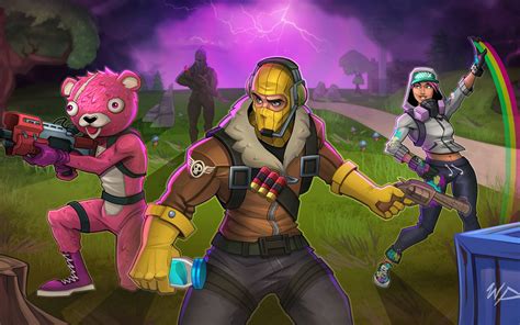 Download Cuddle Team Leader Og Fortnite Skins Wallpaper | Wallpapers.com