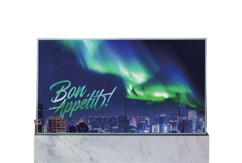 55 Inch Advertising Transparent OLED Display Digital Signage — Vipera ...