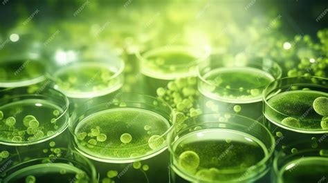 Premium AI Image | green laboratory free photo HD background