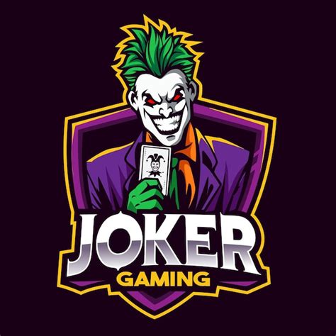 Premium Vector | Joker mascot logo gaming vector illustration