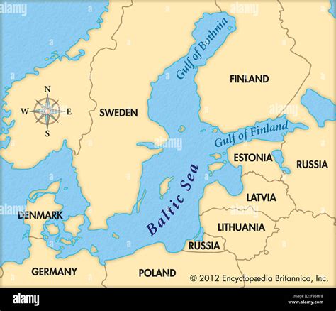 The baltic sea maps cartography geography baltic hi-res stock photography and images - Alamy