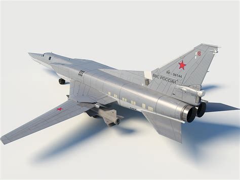 Tupolev tu 22 model - TurboSquid 1232172