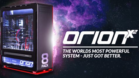 Overclockers UK unveils $43,000 gaming PC: 8Pack Orion X2